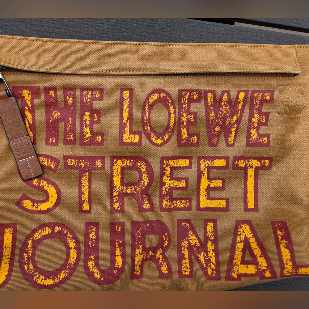 Loewe Canvas & Leather Clutch - Picture 4 of 6
